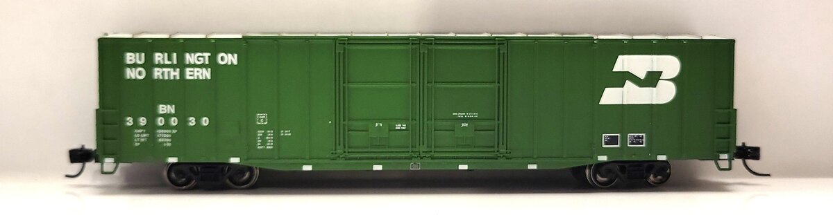 Athearn 6510 N Burlington Northern 60' PS Auto Box #390030 LN/Box
