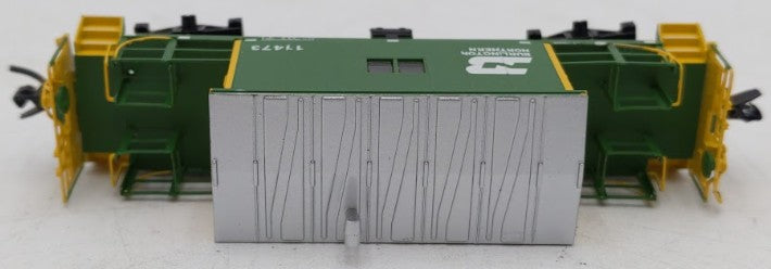 Bluford Shops 24450 N Burlington Northern Short Roof Transfer Caboose #11473 LN/Box
