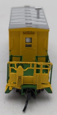 Bluford Shops 24450 N Burlington Northern Short Roof Transfer Caboose #11473 LN/Box