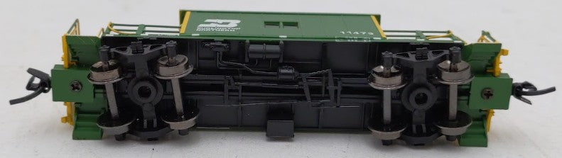 Bluford Shops 24450 N Burlington Northern Short Roof Transfer Caboose #11473 LN/Box