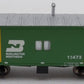 Bluford Shops 24450 N Burlington Northern Short Roof Transfer Caboose #11473 LN/Box