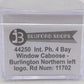 Bluford Shops 44250 N BN Phase 4 International Car Bay Window Caboose #11702 EX/Box