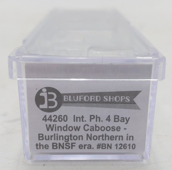 Bluford Shops 44260 N BN Phase 4 International Car Bay Window Caboose #12610 EX/Box