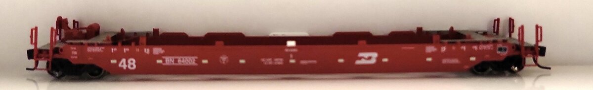 Athearn 12358 N Burlington Northern Husky Stack Well Car #64002 LN/Box
