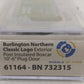Wheels of Time 61164 N Burlington Northern PC&F 50' Boxcar #732315 LN/Box