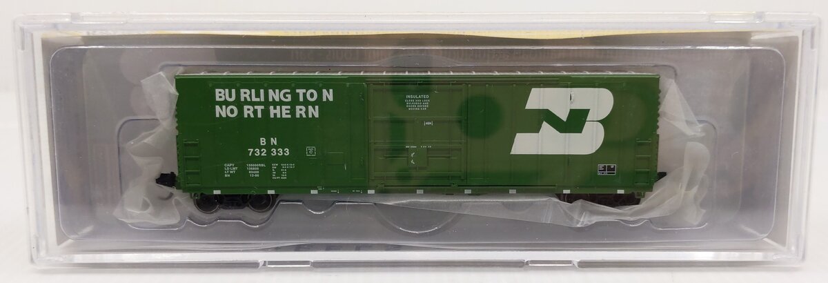 Wheels of Time 61165 N Burlington Northern PC&F 50' Boxcar #732333 LN/Box