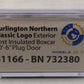 Wheels of Time 61166 N Burlington Northern PC&F 50' Boxcar #732380 LN/Box