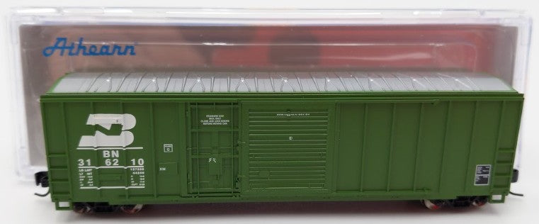 Athearn ATH24591 N Scale Burlington Northern 50' FMC Combo Door Box Car #316210