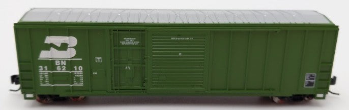 Athearn ATH24591 N Scale Burlington Northern 50' FMC Combo Door Box Car #316210