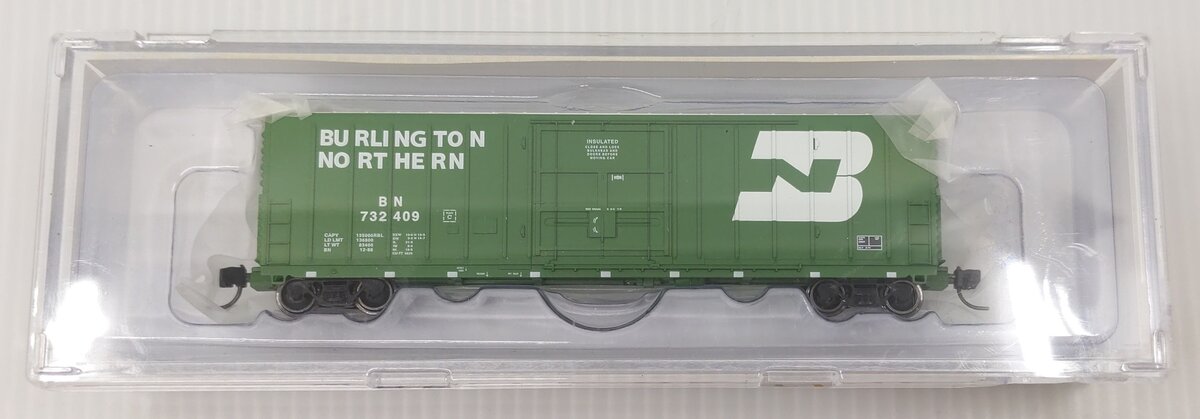 Wheels of Time 61167 N Burlington Northern PC&F 50' Boxcar #732409 LN/Box
