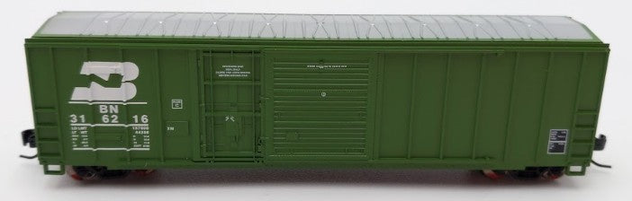 Athearn ATH24592 N Scale Burlington Northern 50' FMC Combo Door Box Car #316216