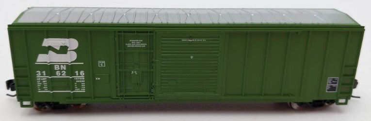 Athearn ATH24592 N Scale Burlington Northern 50' FMC Combo Door Box Car #316216