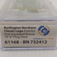 Wheels of Time 61168 N Burlington Northern PC&F 50' Boxcar #732412 LN/Box