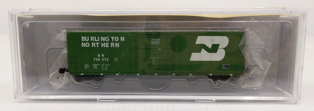 Wheels of Time 61168 N Burlington Northern PC&F 50' Boxcar #732412 LN/Box