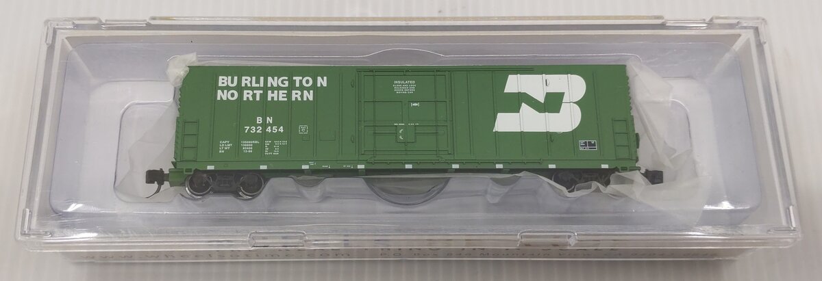Wheels of Time 61170 N Burlington Northern PC&F 50' Boxcar #732454 LN/Box