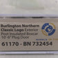 Wheels of Time 61170 N Burlington Northern PC&F 50' Boxcar #732454 LN/Box