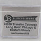 Bluford Shops 23050 N Scale C&EI Long-Roof Transfer Caboose #515 LN/Box