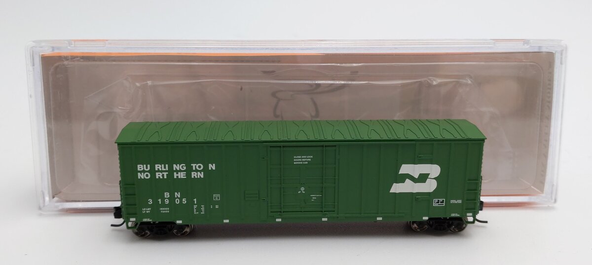 Fox Valley Models 81804 N Burlington Northern 7 Post Box w/ X Panel Roof #319051 LN/Box