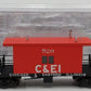 Bluford Shops 23051 N Chicago & Eastern Illinois Steel Transfer Caboose #520 LN/Box