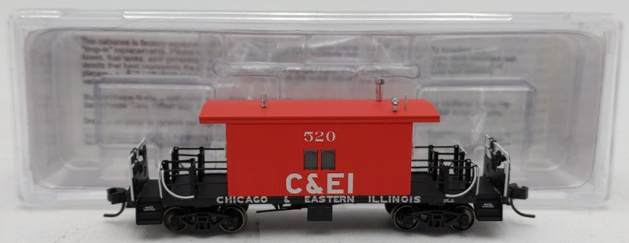 Bluford Shops 23051 N Chicago & Eastern Illinois Steel Transfer Caboose #520 LN/Box