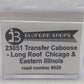 Bluford Shops 23051 N Chicago & Eastern Illinois Steel Transfer Caboose #520 LN/Box
