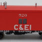 Bluford Shops 23051 N Chicago & Eastern Illinois Steel Transfer Caboose #520 LN/Box