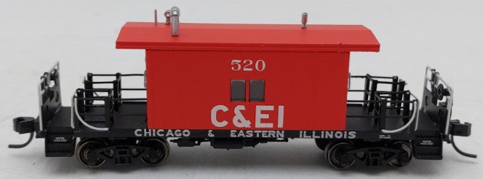 Bluford Shops 23051 N Chicago & Eastern Illinois Steel Transfer Caboose #520 LN/Box