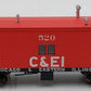 Bluford Shops 23051 N Chicago & Eastern Illinois Steel Transfer Caboose #520 LN/Box