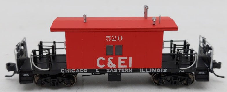 Bluford Shops 23051 N Chicago & Eastern Illinois Steel Transfer Caboose #520 LN/Box