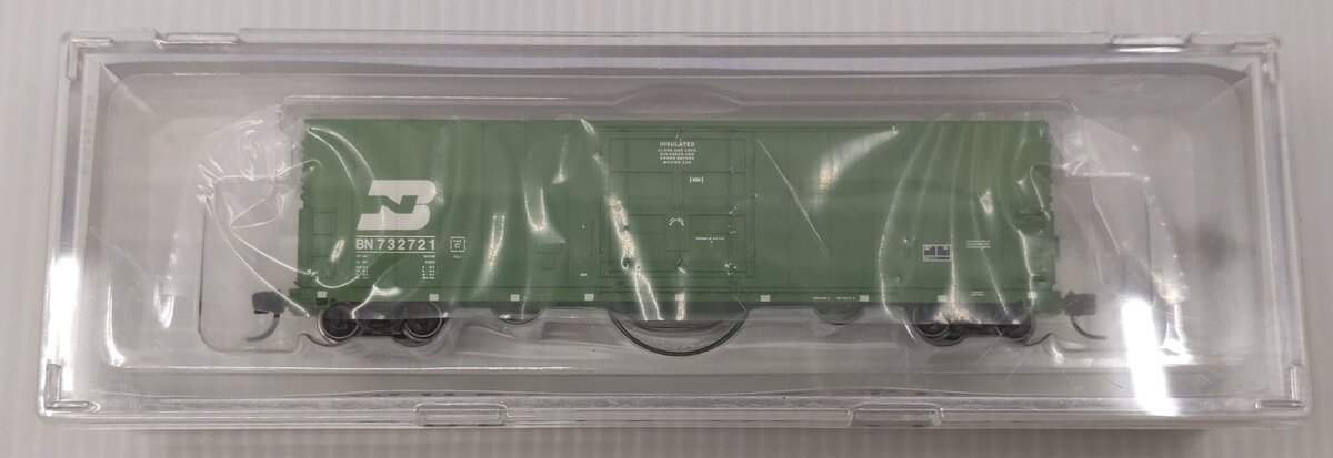 Wheels of Time 61053 N Scale Burlington Northern PC&F Boxcar #732721