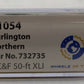 Wheels of Time 61054 N Scale Burlington Northern PC&F Boxcar #732735