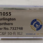Wheels of Time 61055 N Scale Burlington Northern PC&F Boxcar #732748
