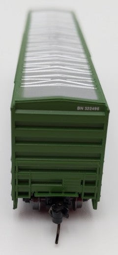 Athearn 24217 N Scale Burlington Northern 50' FMC Plug Door Box Car #322496