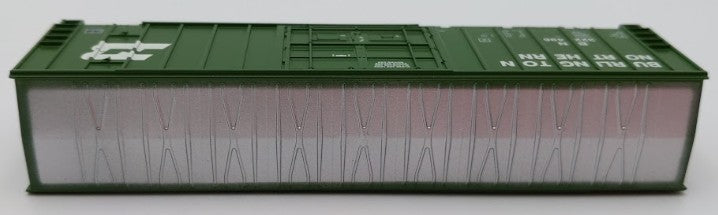 Athearn 24217 N Scale Burlington Northern 50' FMC Plug Door Box Car #322496