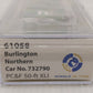Wheels of Time 61058 N Scale Burlington Northern PC&F Boxcar #732790