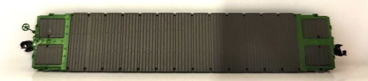 Athearn 24150 N Scale Burlington Northern 53' GSC Flat Car #613067 LN/Box