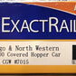 ExactRail EN-50606-2 N Scale Chicago & Northwestern PS 4000 Covered Hopper #7015 LN/Box