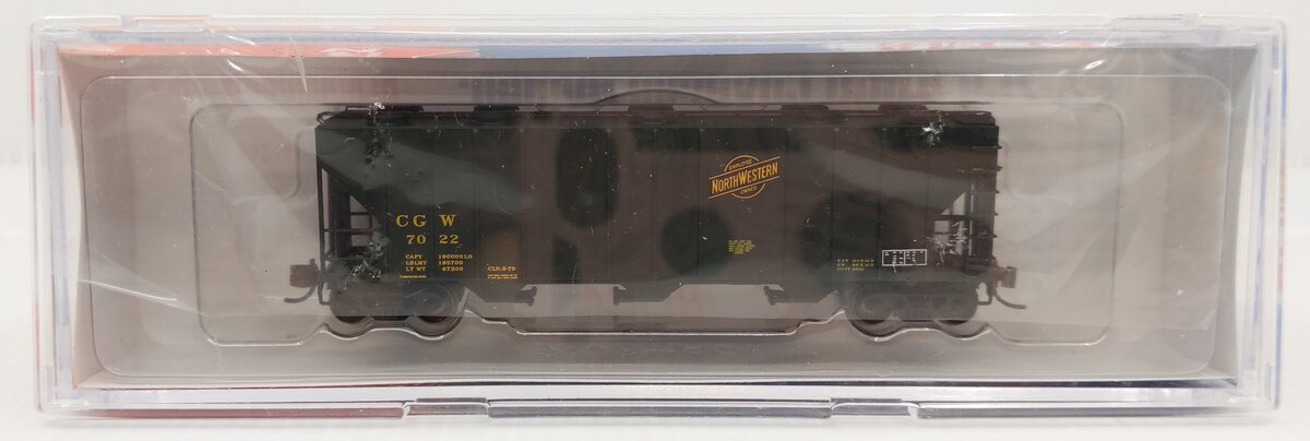 BLMA Models 11011 N Chicago & North Western PS-4000 Covered Hopper #7022 EX/Box