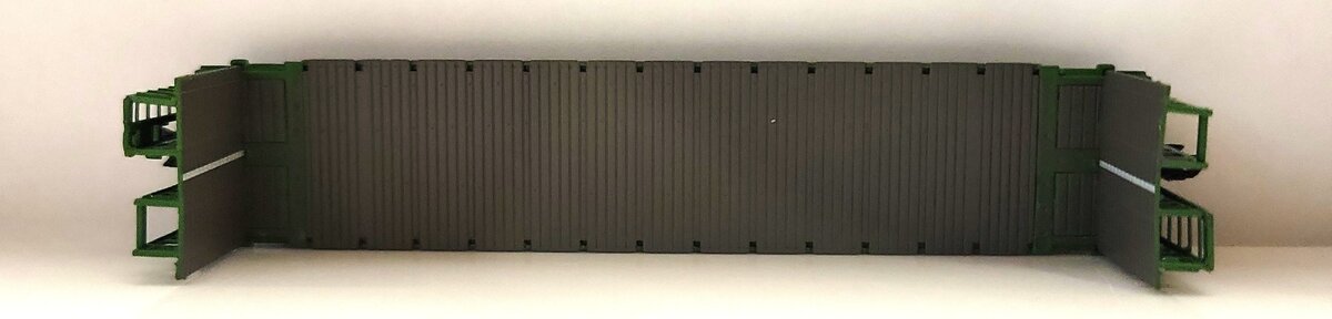 Athearn 24297 N Burlington Northern GSC 53' Bulkhead Flatcar #616038 LN/Box