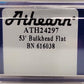 Athearn 24297 N Burlington Northern GSC 53' Bulkhead Flatcar #616038 LN/Box