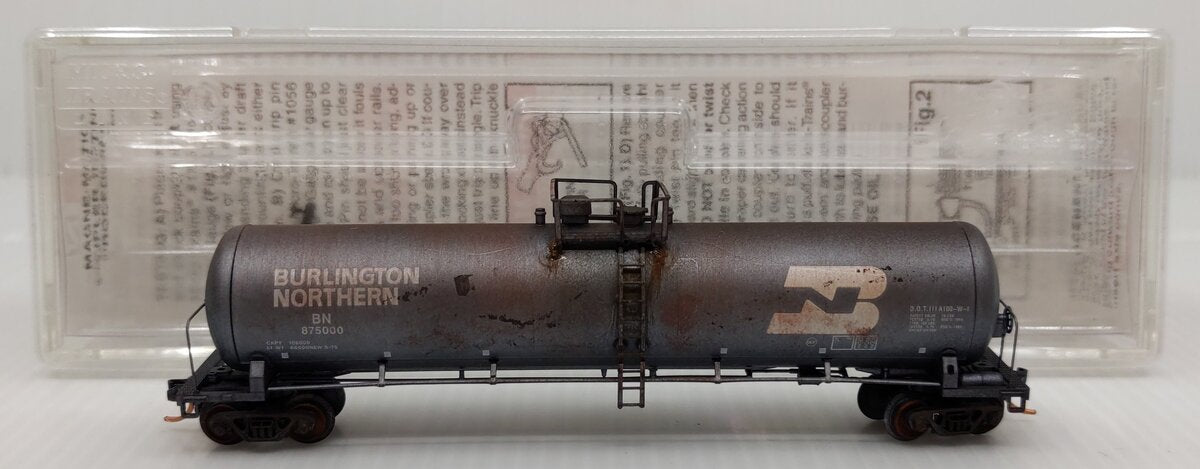 Micro-Trains 11000040 N BN Custom Weathered 56' General Service Tank Car #875000 EX/Box