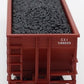Trainworx Inc 2403-12 N Scale C&EI 100-Ton 4-Bay Quad Hopper Car with Coal Load