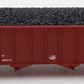 Trainworx Inc 2403-12 N Scale C&EI 100-Ton 4-Bay Quad Hopper Car with Coal Load