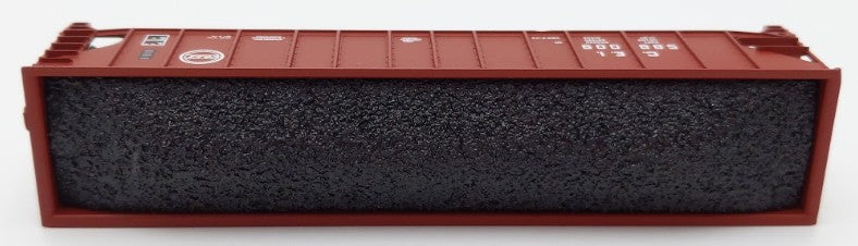 Trainworx Inc 2403-12 N Scale C&EI 100-Ton 4-Bay Quad Hopper Car with Coal Load