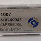 Wheels of Time 61007 N Scale Burlington Northern PC&F Boxcar #749047