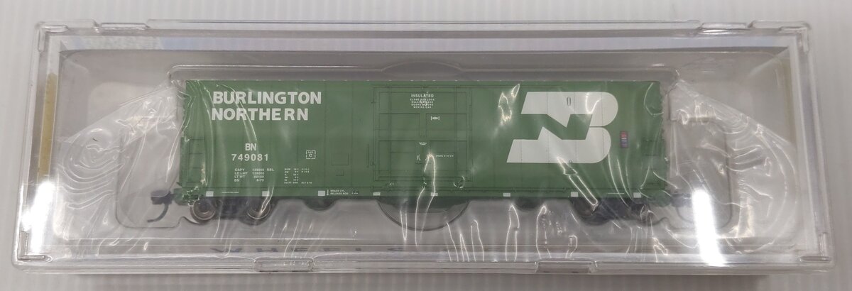 Wheels of Time 61001 N Scale Burlington Northern PC&F Boxcar #749081