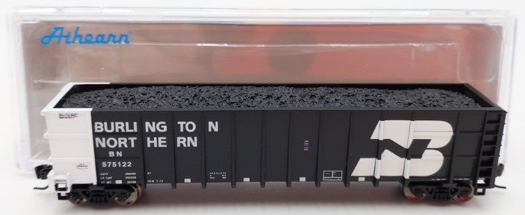 Athearn ATH3828 N Burlington Northern Thrall High Side Gondola #575122 with Load EX/Box