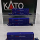 Kato 106-6117 N Scale Pacer MAXI-IV Double Stack Car (Set of 3) EX/Box