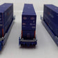 Kato 106-6117 N Scale Pacer MAXI-IV Double Stack Car (Set of 3) EX/Box