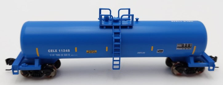 Athearn ATH13736 N Scale CELX 50' RTC 20,000 Gallon Tank Car #11248 EX/Box